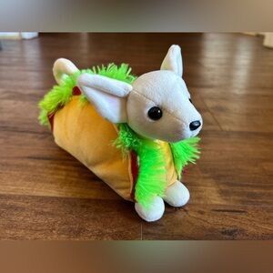 Douglas Taco Chihuahua Macaroon plush toy, designed by Douglas Cuddle Toys